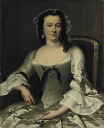 Portrett av Maria Henriëtte van de Pol, kone til Willem Sautijn