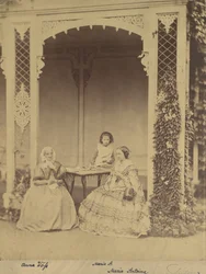 Anna Wöss, Marie og Marie Antoine, 1850-60-tallet.