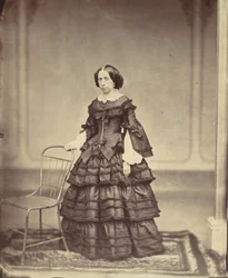 Fru Hofrat Josefine Raymond, 1850-60-tallet.