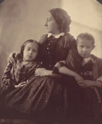 Hermine, Marie og Marie Antoine., 1850-60-tallet.