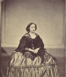 Marie Antoine, geb. Woes, 1850-60-tallet.