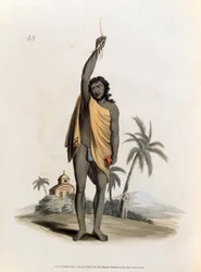 Hindu Priest, pub. av Edward Orme, 1804