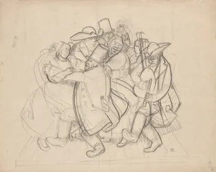 Dansende bønder