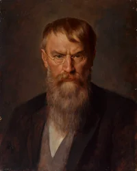 Portrett av Franz von Lenbach 1836-1904, 1907.