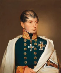 Erkehertug Maximilian Joseph av Østerrike-Este 1782-1863, som stormester i den teutoniske orden.