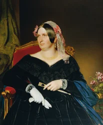 Dame i lenestolen