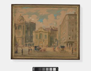 The Old Burgtheater, Wien, 1850-tallet