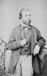 Portrett av pianisten og komponisten Eugène Ketterer 1831-1870.