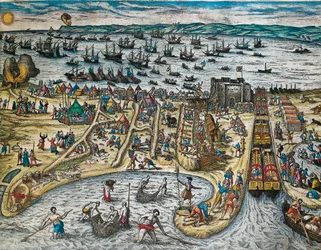 Fangst av La Goulette og Tunis av Charles V