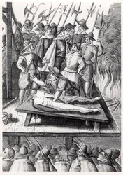 Henrettelse av katolikker i England under regjeringen til Elizabeth I (1533-1603)