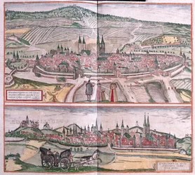 Halberstadt og Quedlinburg, Tyskland (gravering