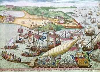 Beleiringen av Tunis eller La Goulette av Charles V i 1535