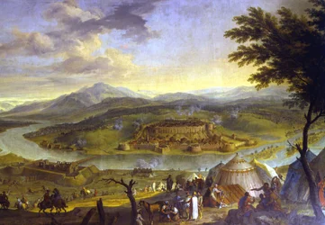 Engelsk: Erobringen av festningen Gran 1683