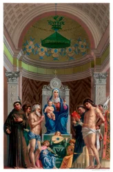 San Giobbe altertavle, c1478 1870