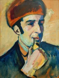 Portrett av Franz Marc