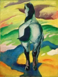 Blå hest II