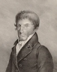 Portrett av komponisten Antonio Salieri 1750-1825, ca 1835.