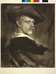 Maleri av Franz von Lenbach, Fridtjof Nansen