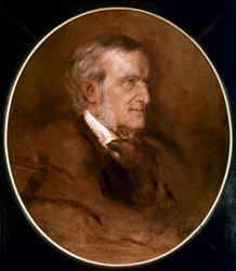 Portrett av Wilhelm Richard Wagner (oljemaleri)