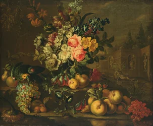 Blomster og frukt