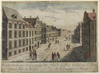 Utsikt over King Street--Boston (1776)