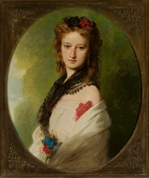 Portrett av Zofia Zamoyska, født Potocka (1851-1927)