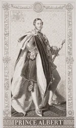 Prins Albert (1819-61) fra `Illustrasjoner av engelsk og skotsk historie