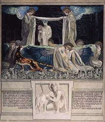 Illustrasjon fra Dantes guddommelige komedie, Inferno, 1921 (wc på papir)