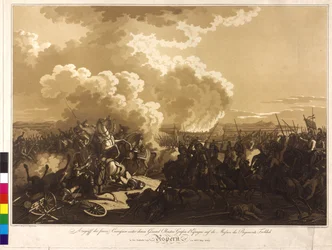 Slaget ved Aspern 1809 (gravering)