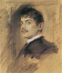 Portrett av Franz Stuck