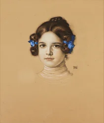 Mary Stuck, kunstnerens datter