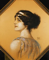 Portrett av kunstnerens datter, Mary,