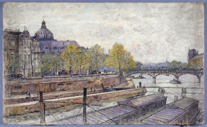 Quai Conti og Pont des Arts