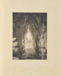 Tiryns. Hvelvet butikk