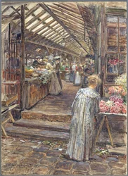 Marché des Enfants-Rouges, rue de Bretagne