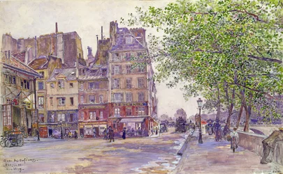 Quai des Orfevres, 1906 (wc på papir)