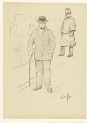Portret van dichter Paul Verlaine i London Paul Verlaine i London The Trial (serietittel)