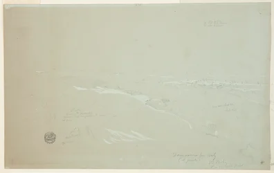 Damaskus, Syria, sett fra nordvest, del 1