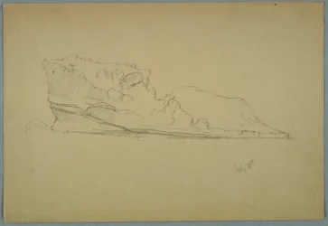 Tegning, flytende isfjell, 15. juli 1859