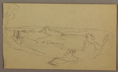 Tegning, landskap, mai–august 1865