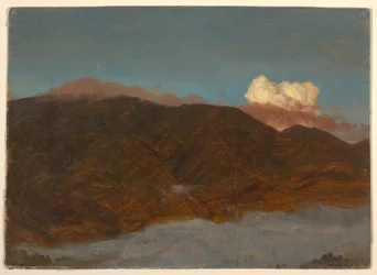 Tegning, Fjelllandskap, mai 1865