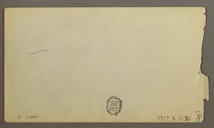 Tegning, Regn og sol (Maine), muligens 1860