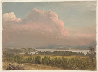Høye skyer over Hudson