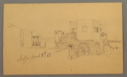 Jaffa Street Corner, Palestina [Tel Aviv, Israel]