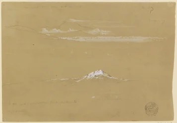 Sincholagua, morgen, fra Soltempelet i Quito