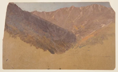 Studie av det store bassenget, Mt. Katahdin