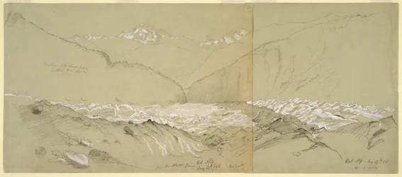 Øvre Aletschbreen med Great Fusshorn