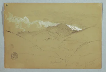 Utsikt fra øst for Mount Chimborazo, Ecuador