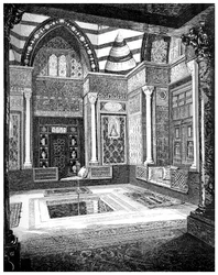 Den arabiske sal, c1880-1882
