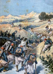 Kamp med Brigands, Algerie, 1892